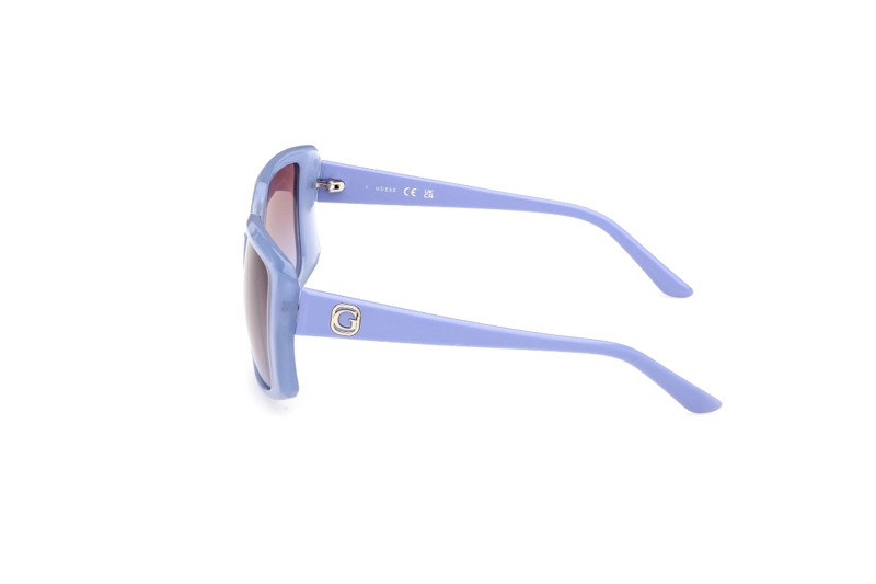 LENTES SOL GUESS VIOLETA TRANSPARENTE DEGRADÉ - 3