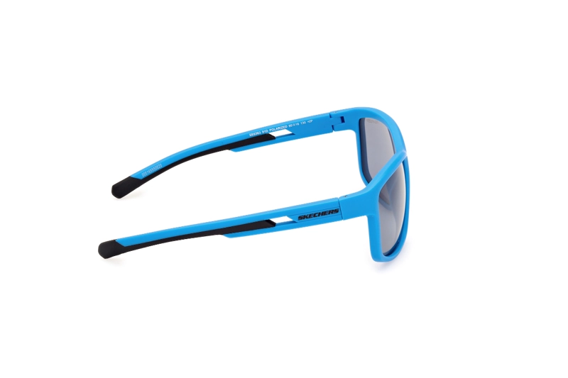 LENTES SOL SKECHERS AZUL MATE POLARIZADOS - 7