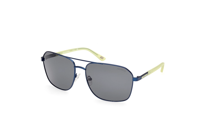 LENTES SOL SKECHERS AZUL MATE POLARIZADOS - 2