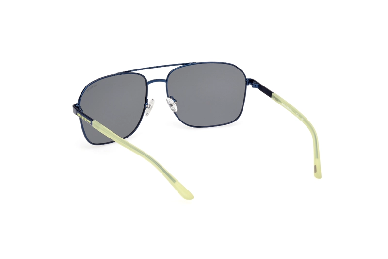 LENTES SOL SKECHERS AZUL MATE POLARIZADOS - 4