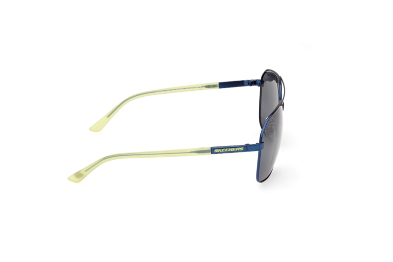 LENTES SOL SKECHERS AZUL MATE POLARIZADOS - 7