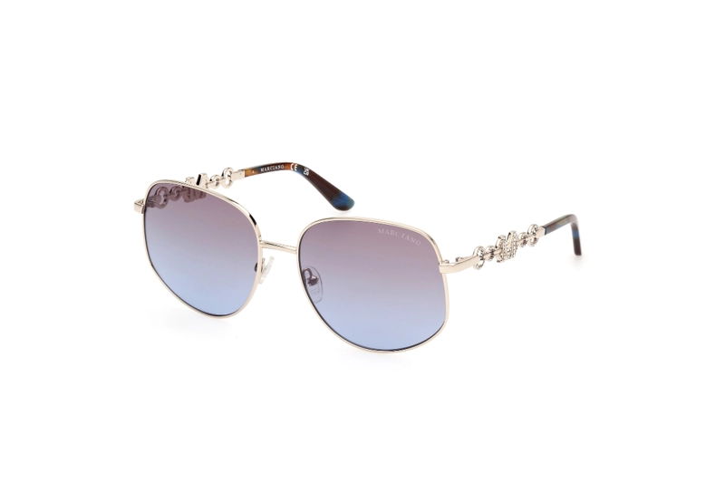 LENTES SOL GUESS DORADO DEGRADÉ BY MARCIANO - 2