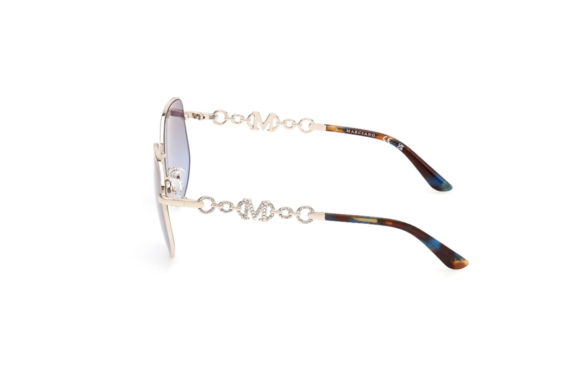 LENTES SOL GUESS DORADO DEGRADÉ BY MARCIANO - 3