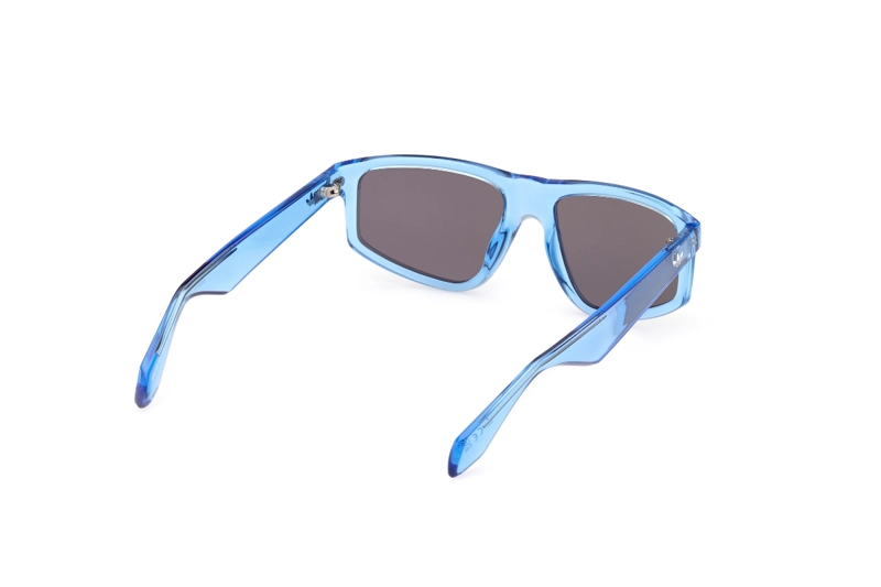 LENTES SOL ADIDAS AZUL TRANSPARENTE ESPEJADOS ORIGINALS - 6