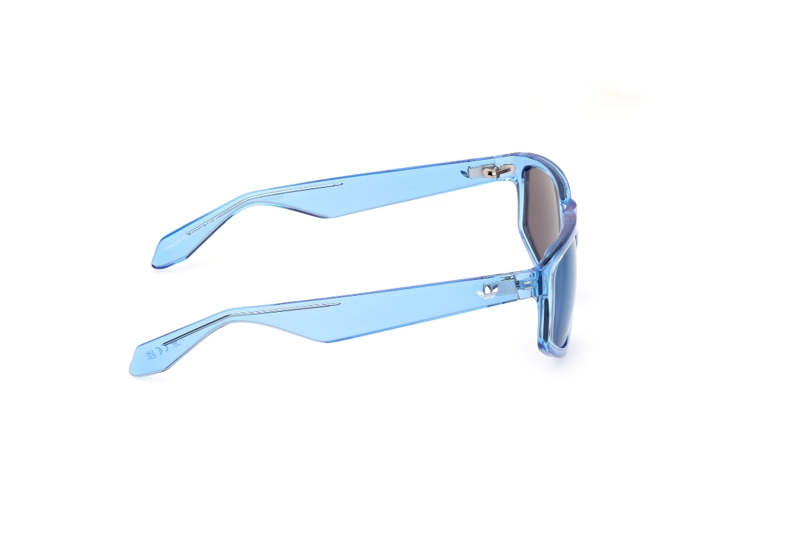LENTES SOL ADIDAS AZUL TRANSPARENTE ESPEJADOS ORIGINALS - 7