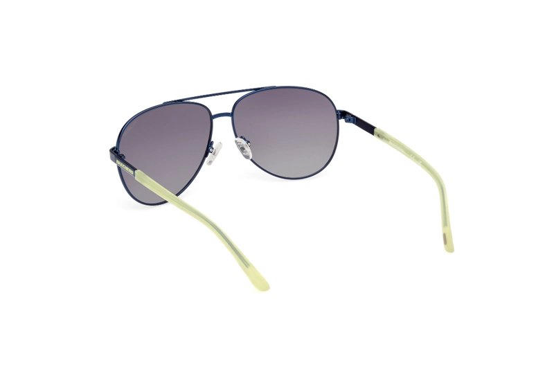 LENTES SOL SKECHERS AZUL MATE POLARIZADOS - 4