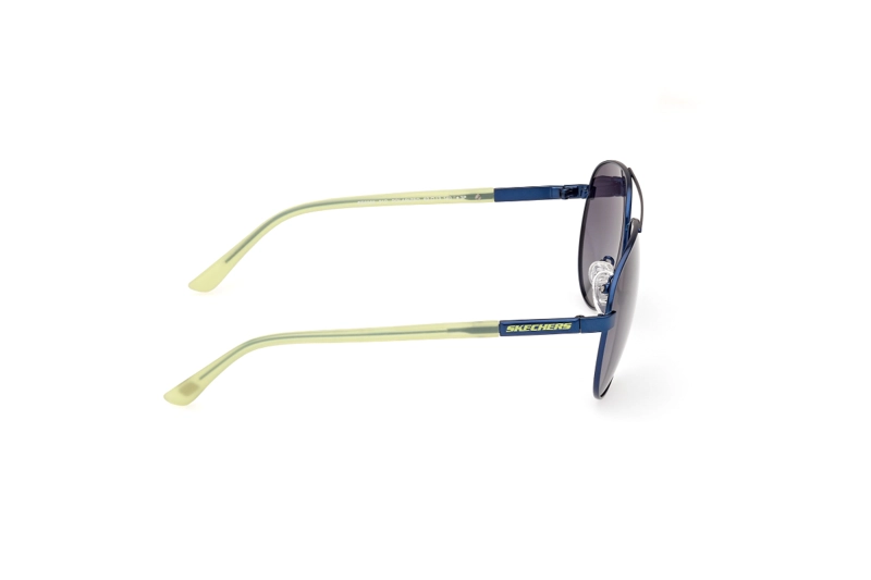 LENTES SOL SKECHERS AZUL MATE POLARIZADOS - 7