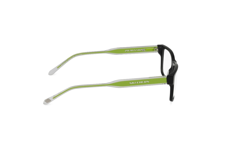 LENTES SKECHERS ÓPTICOS NEGRO BRILLANTE - 7