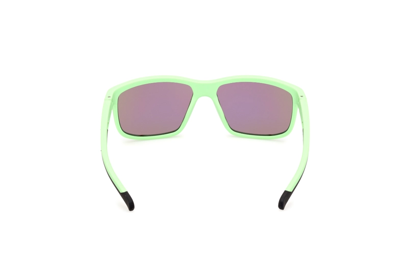 LENTES SOL SKECHERS VERDE MATE ESPEJADOS - 5