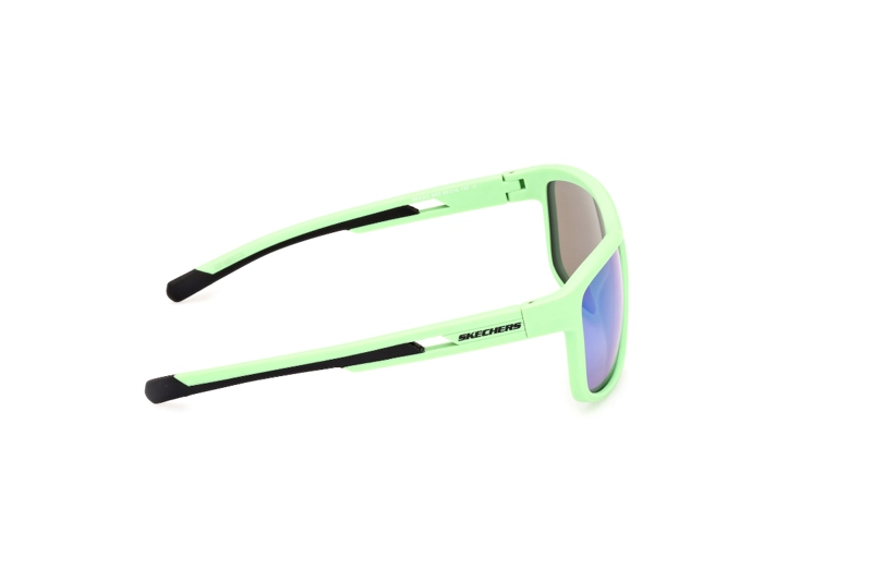 LENTES SOL SKECHERS VERDE MATE ESPEJADOS - 7
