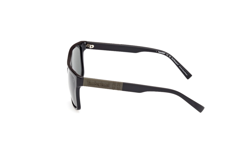 LENTES SOL TIMBERLAND NEGRO BRILLANTE POLARIZADOS - 3
