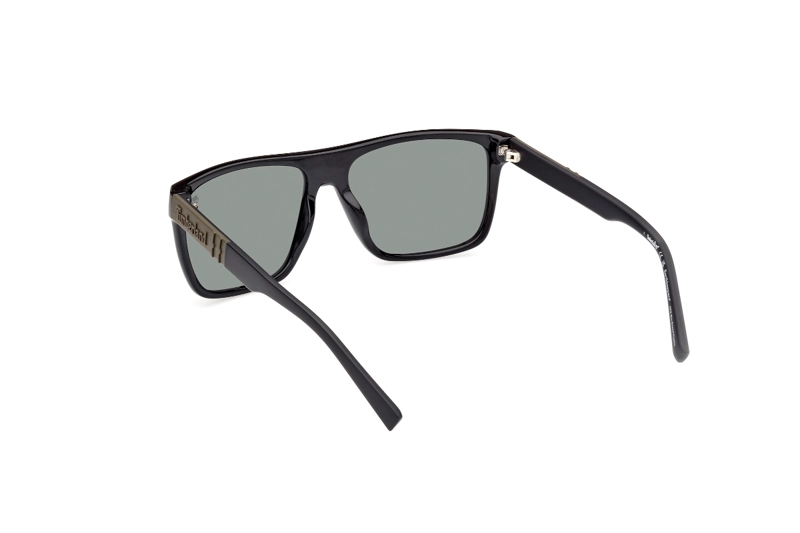 LENTES SOL TIMBERLAND NEGRO BRILLANTE POLARIZADOS - 4