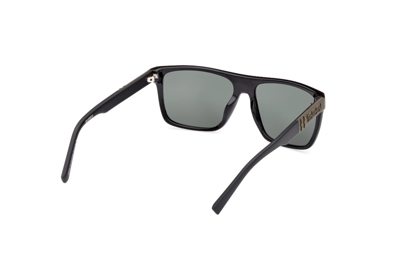 LENTES SOL TIMBERLAND NEGRO BRILLANTE POLARIZADOS - 6