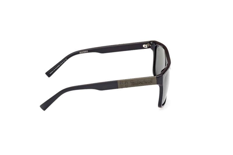 LENTES SOL TIMBERLAND NEGRO BRILLANTE POLARIZADOS - 7