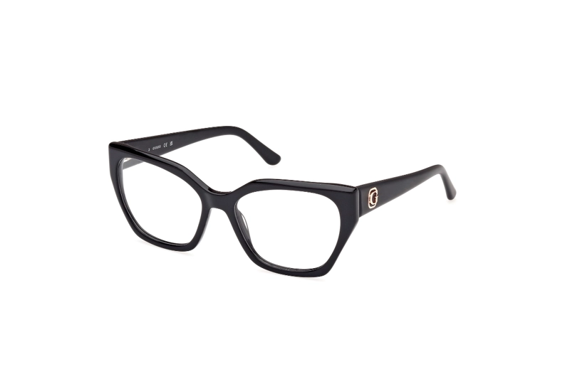 LENTES GUESS ÓPTICOS NEGRO BRILLANTE - 2