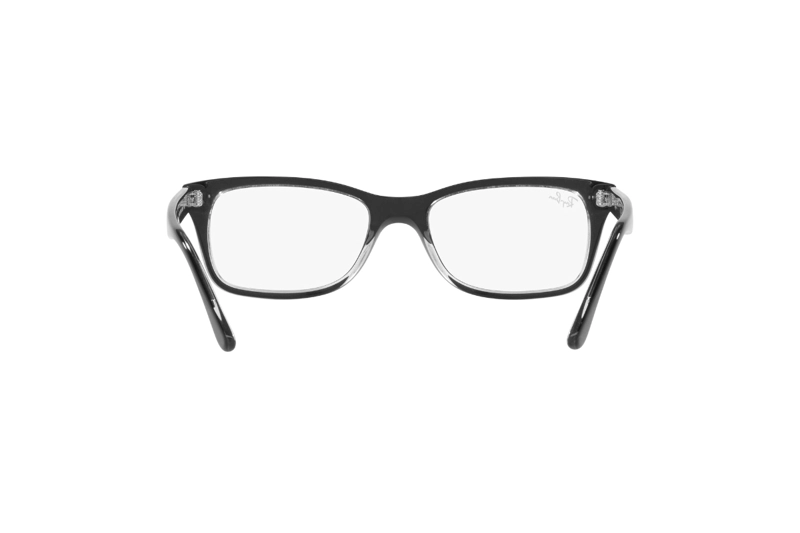 LENTES RAY-BAN ÓPTICOS NEGRO PULIDO ÓPTICAL - 7