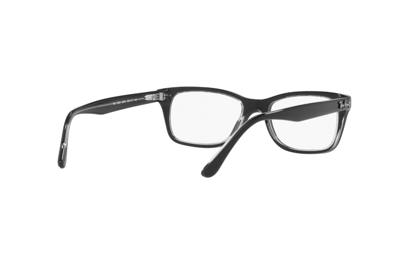 LENTES RAY-BAN ÓPTICOS NEGRO PULIDO ÓPTICAL - 8