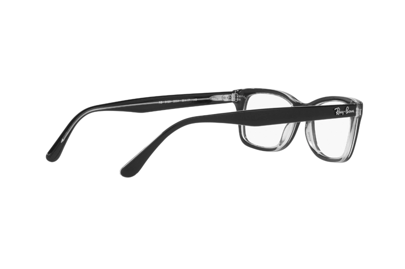 LENTES RAY-BAN ÓPTICOS NEGRO PULIDO ÓPTICAL - 9