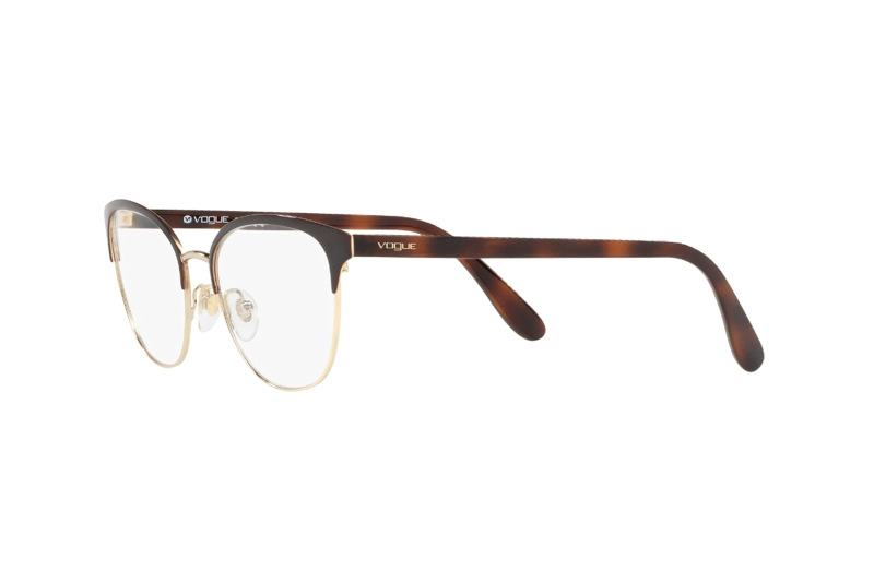 LENTES VOGUE ÓPTICOS MARRÓN PULIDO EYEWEAR - 3