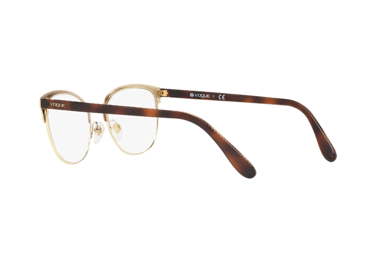 LENTES VOGUE ÓPTICOS MARRÓN PULIDO EYEWEAR - 5