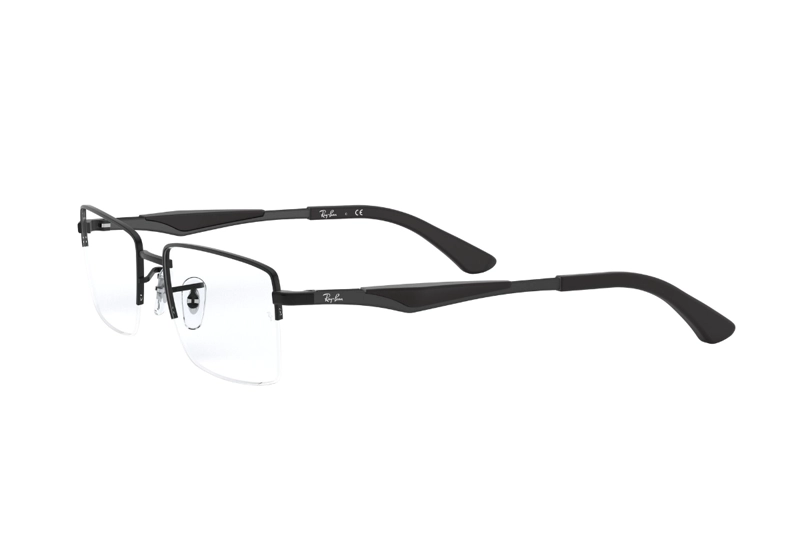 LENTES RAY-BAN ÓPTICOS NEGRO MATE ÓPTICAL - 3