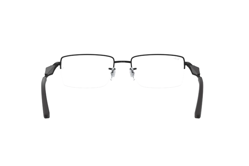 LENTES RAY-BAN ÓPTICOS NEGRO MATE ÓPTICAL - 7