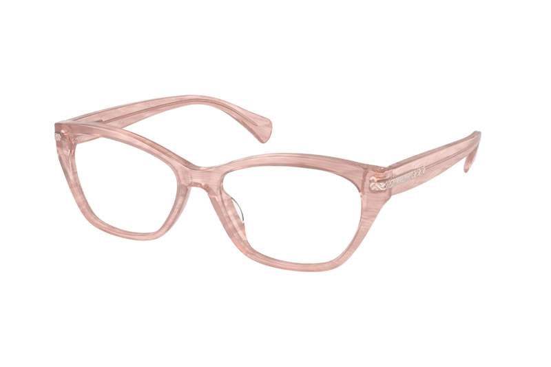 LENTES OPTICOS ROSADO A RAYAS RALPH - 1