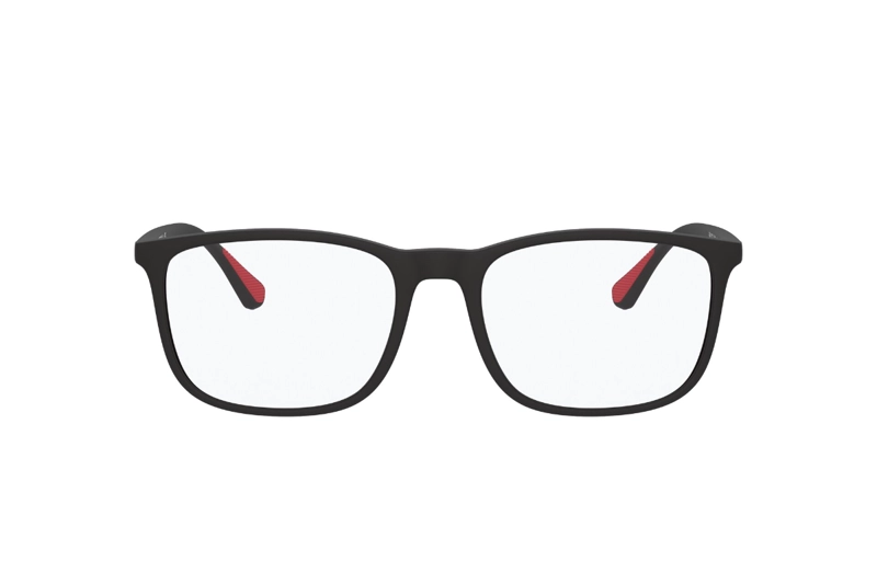 LENTES OPTICOS NEGRO MATE EMPORIO ARMANI - 1
