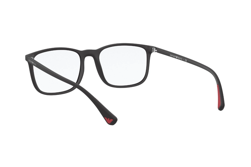 LENTES OPTICOS NEGRO MATE EMPORIO ARMANI - 6