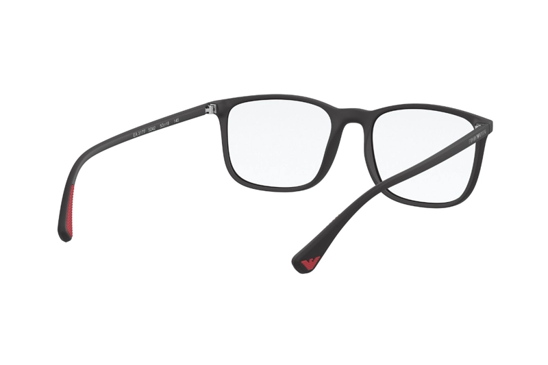 LENTES OPTICOS NEGRO MATE EMPORIO ARMANI - 8