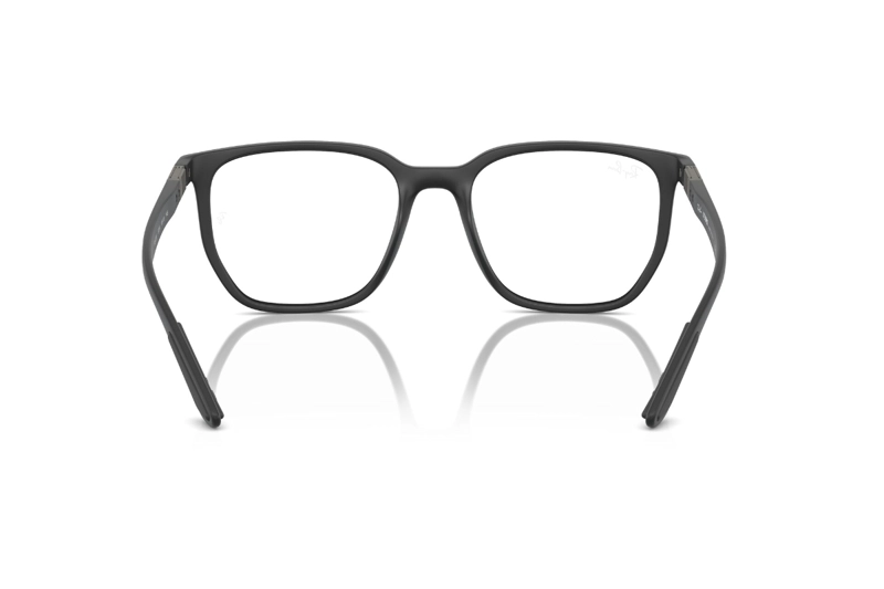 LENTES OPTICOS NEGRO MATE RAY-BAN OPTICAL - 4