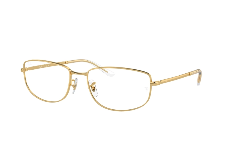 LENTES RAY-BAN ÓPTICOS DORADO PULIDO ÓPTICAL - 1
