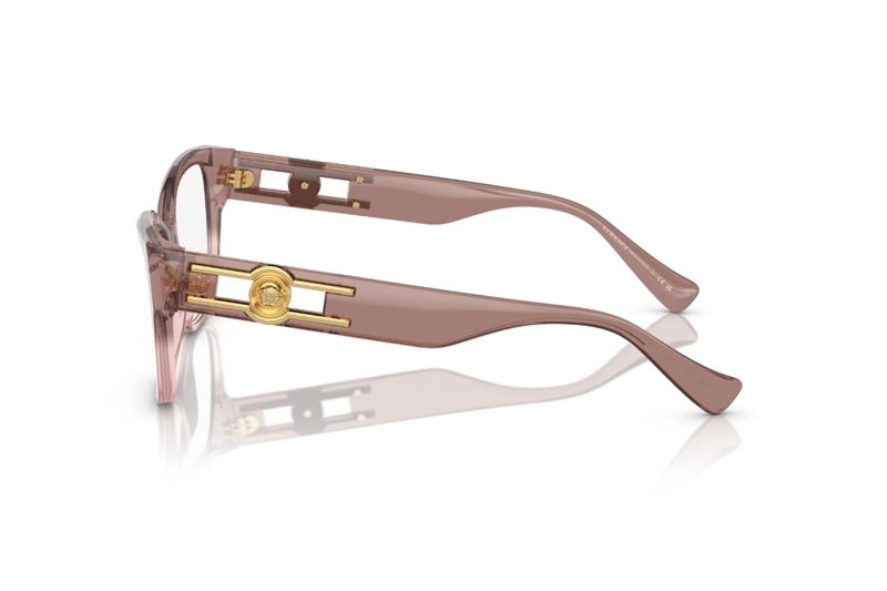 LENTES VERSACE ÓPTICOS ROSADO PULIDO - 3