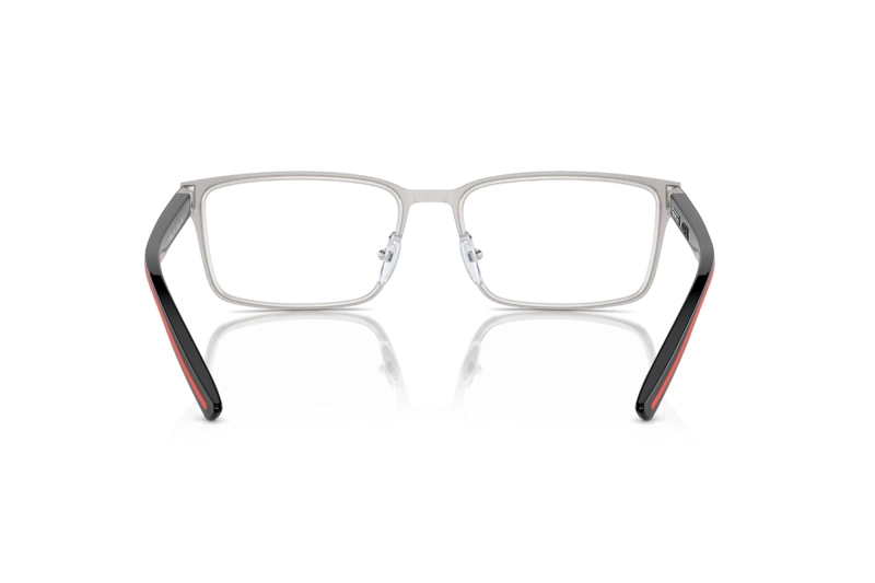 LENTES FERRARI ÓPTICOS PLATEADO CEPILLADO SCUDERIA - 4