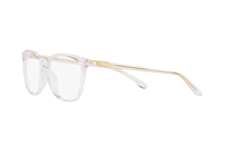 LENTES MICHAEL KORS ÓPTICOS SANTA CLARA TRANSPARENTE PULIDO - 3