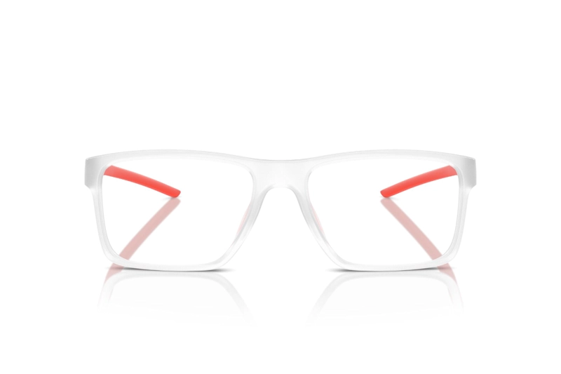 LENTES FERRARI ÓPTICOS GRIS TRASLÚCIDO SCUDERIA - 1