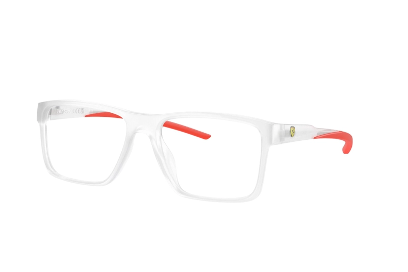 LENTES FERRARI ÓPTICOS GRIS TRASLÚCIDO SCUDERIA - 2
