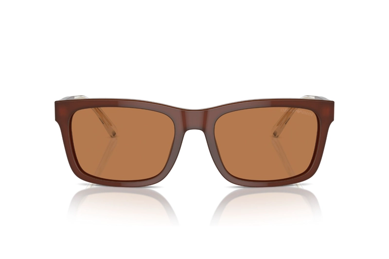 LENTES DE SOL MARRON PULIDO SUSTENTABLE EMPORIO ARMANI - 1