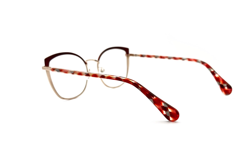LENTES YORK ÓPTICOS EMMA ROJO EYEWEAR - 3