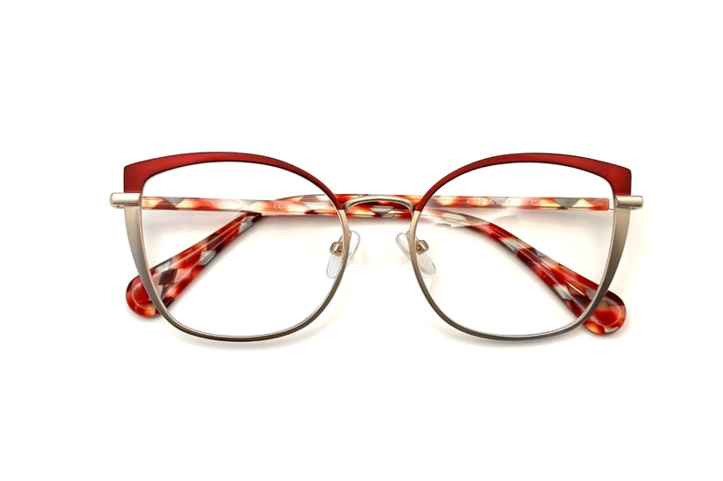 LENTES YORK ÓPTICOS EMMA ROJO EYEWEAR - 4