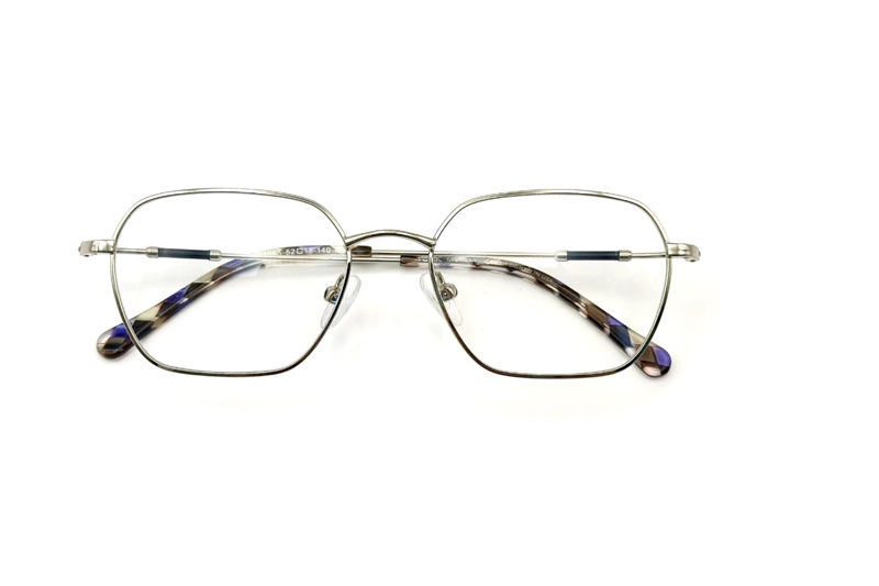 LENTES YORK ÓPTICOS MERYL PLATA EYEWEAR - 4