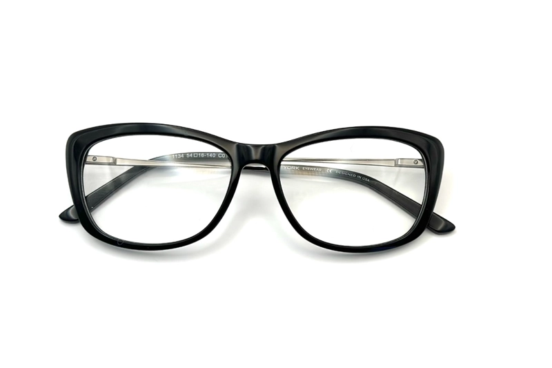 LENTES YORK ÓPTICOS CHARLIZE NEGRO EYEWEAR - 4