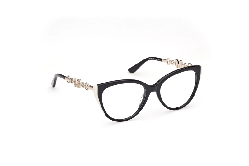 LENTES GUESS ÓPTICOS NEGRO BRILLANTE BY MARCIANO - 8