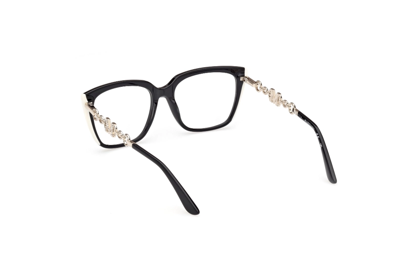 LENTES GUESS ÓPTICOS NEGRO BRILLANTE BY MARCIANO - 4