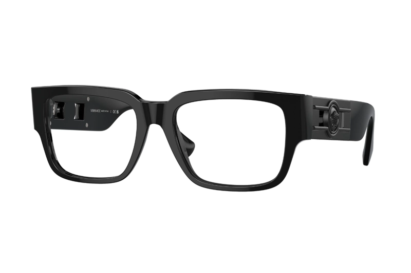 LENTES VERSACE ÓPTICOS NEGRO PULIDO - 1