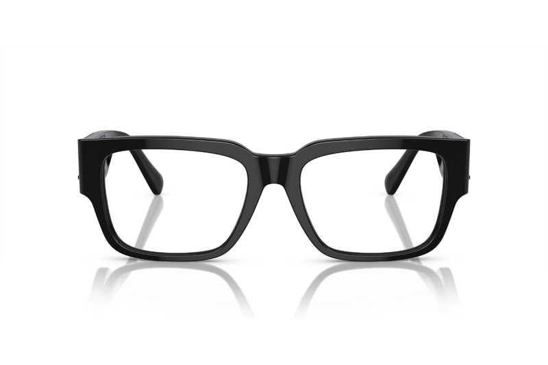 LENTES VERSACE ÓPTICOS NEGRO PULIDO - 2