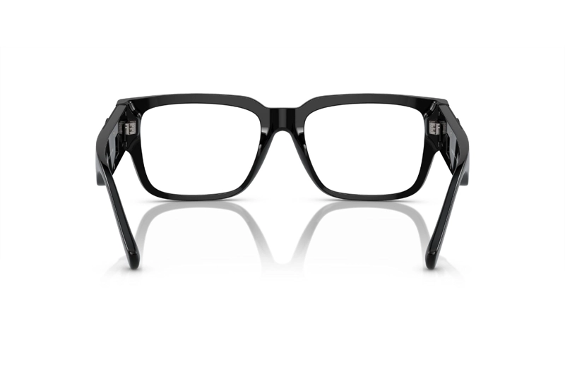LENTES VERSACE ÓPTICOS NEGRO PULIDO - 4
