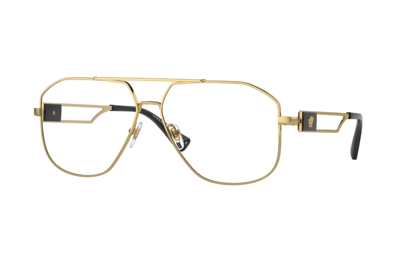 LENTES VERSACE ÓPTICOS DORADO PULIDO - 1