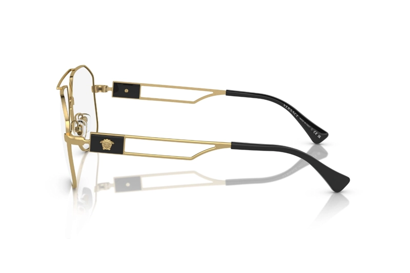 LENTES VERSACE ÓPTICOS DORADO PULIDO - 3