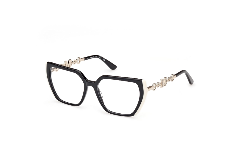 LENTES GUESS ÓPTICOS NEGRO BRILLANTE BY MARCIANO - 2